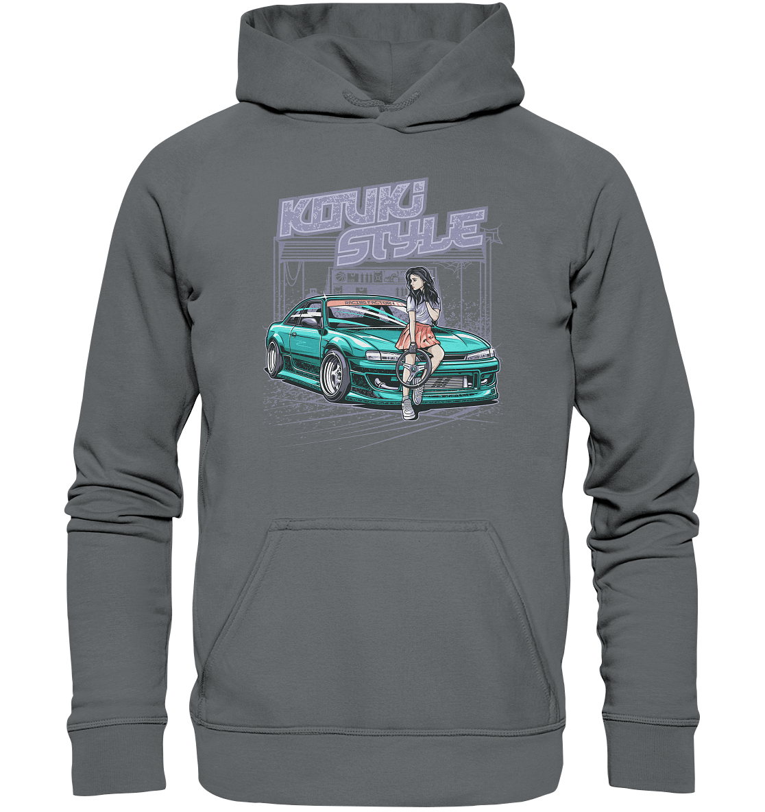 Kouki Style Silvia S14 - Basic Unisex Hoodie - MotoMerch.de