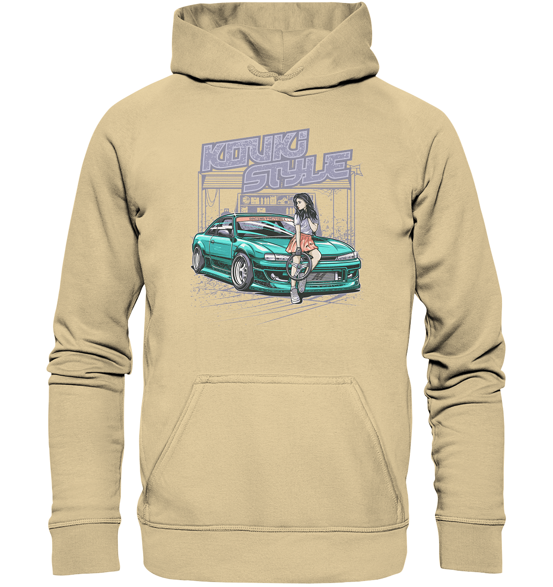 Kouki Style Silvia S14 - Basic Unisex Hoodie - MotoMerch.de