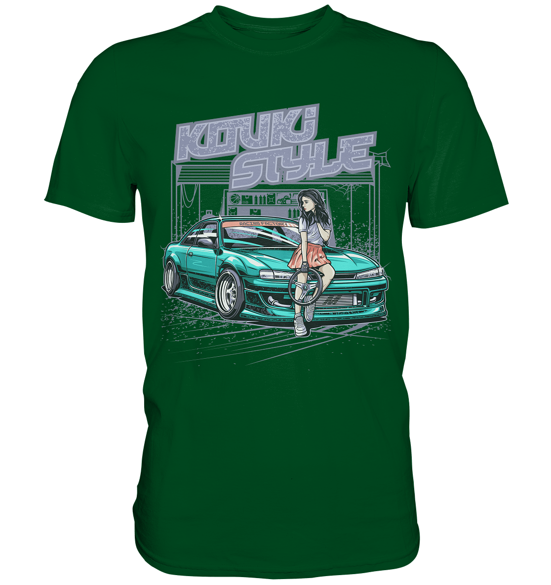 Kouki Style Silvia S14 - Premium Shirt - MotoMerch.de