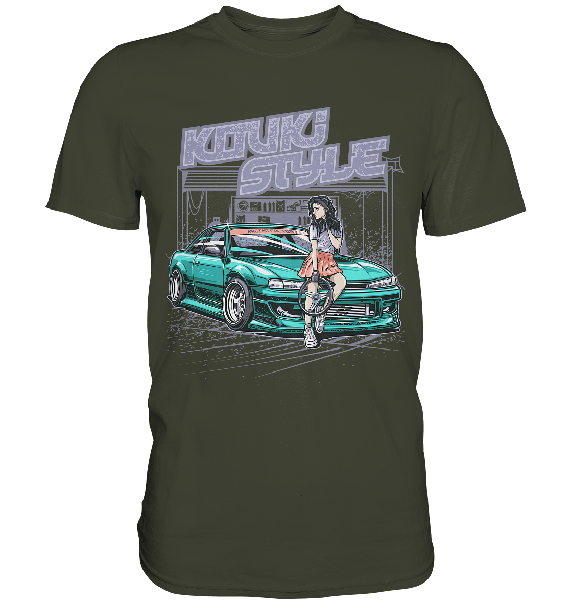 Kouki Style Silvia S14 - Premium Shirt - MotoMerch.de