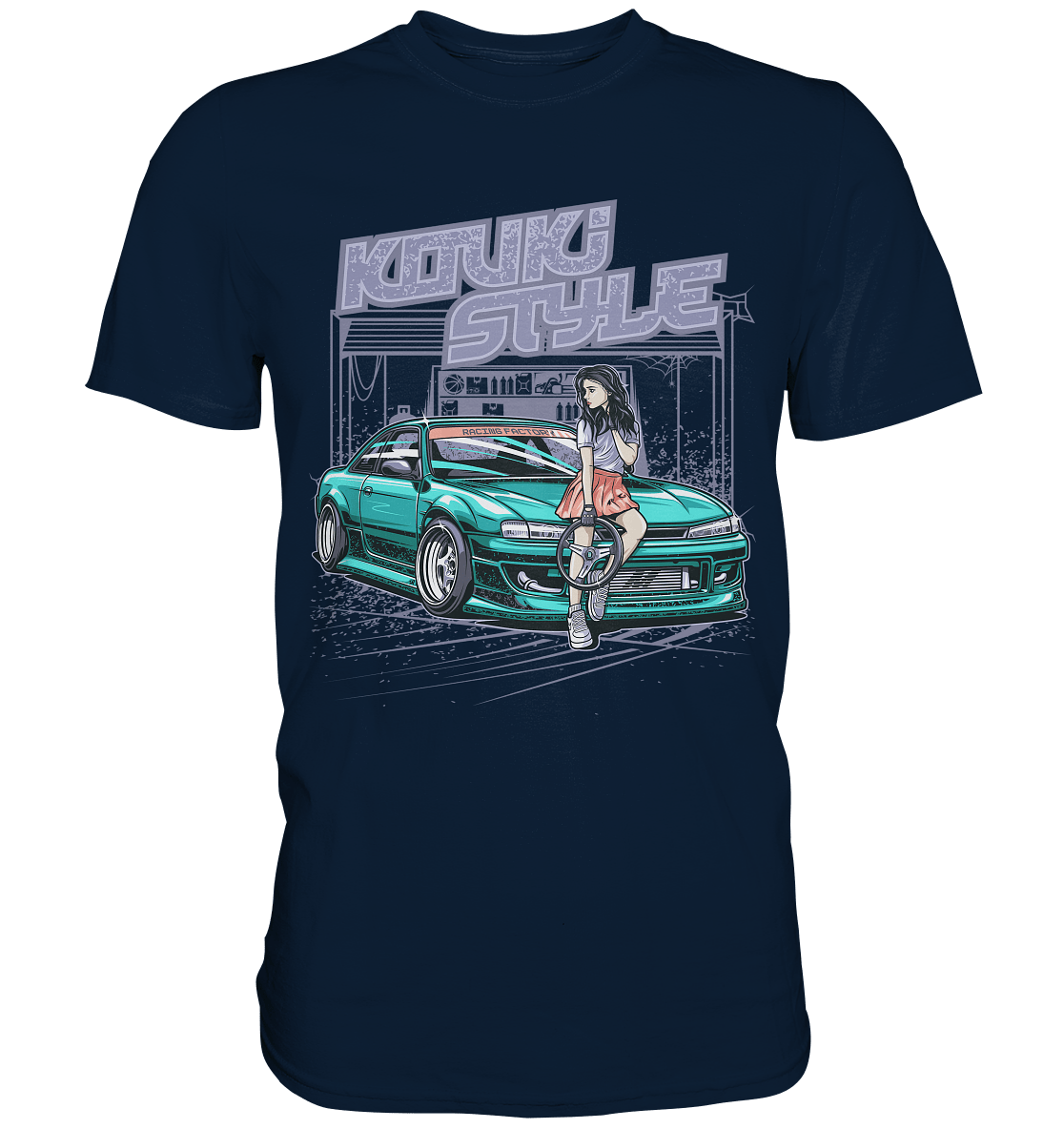 Kouki Style Silvia S14 - Premium Shirt - MotoMerch.de