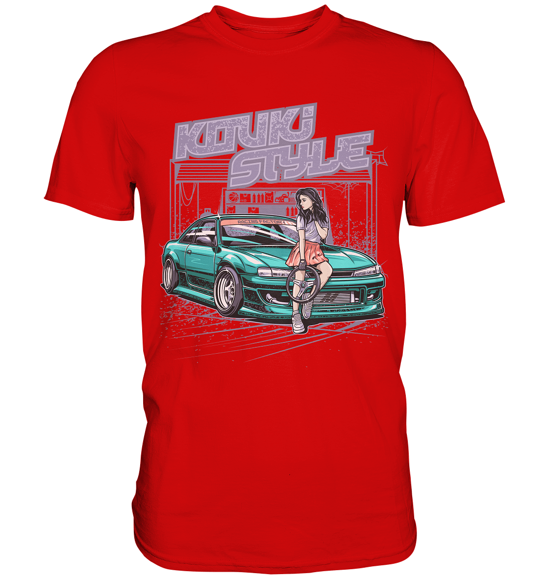 Kouki Style Silvia S14 - Premium Shirt - MotoMerch.de