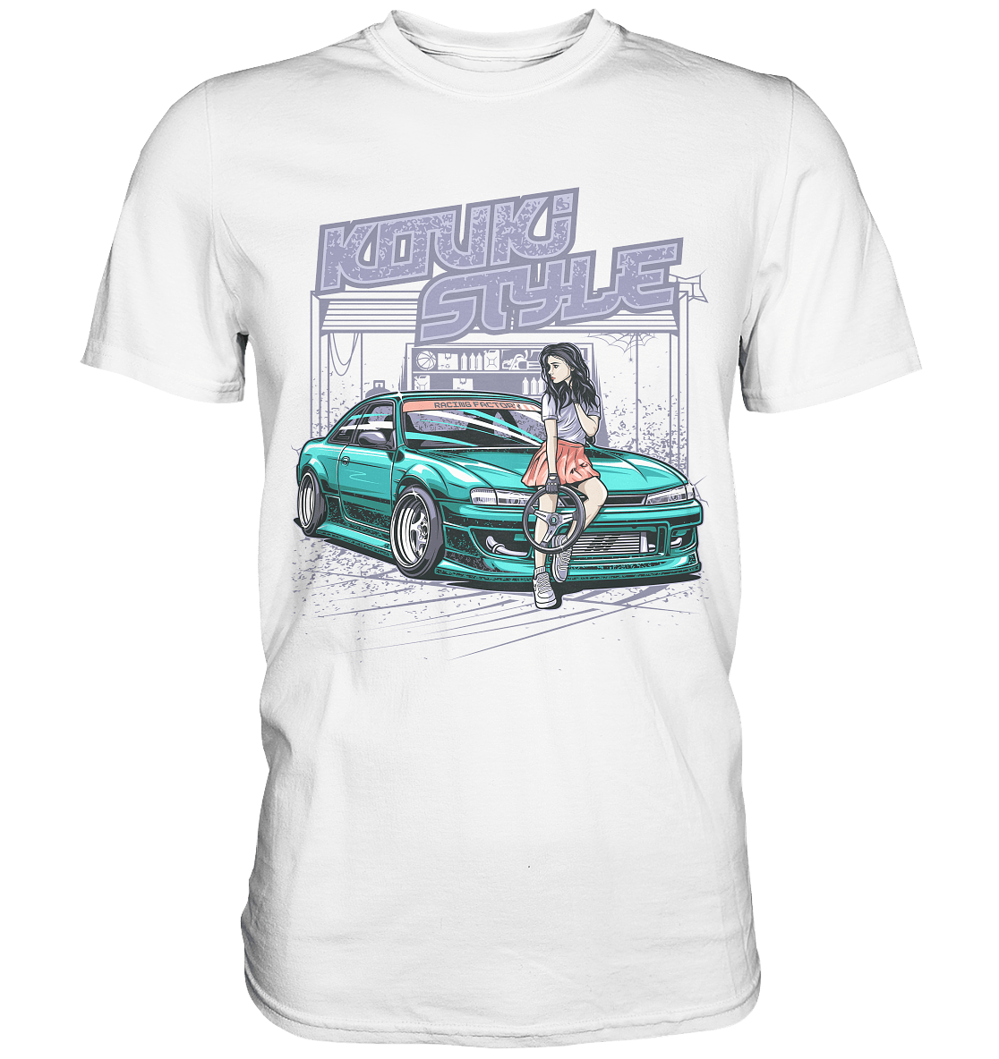 Kouki Style Silvia S14 - Premium Shirt - MotoMerch.de