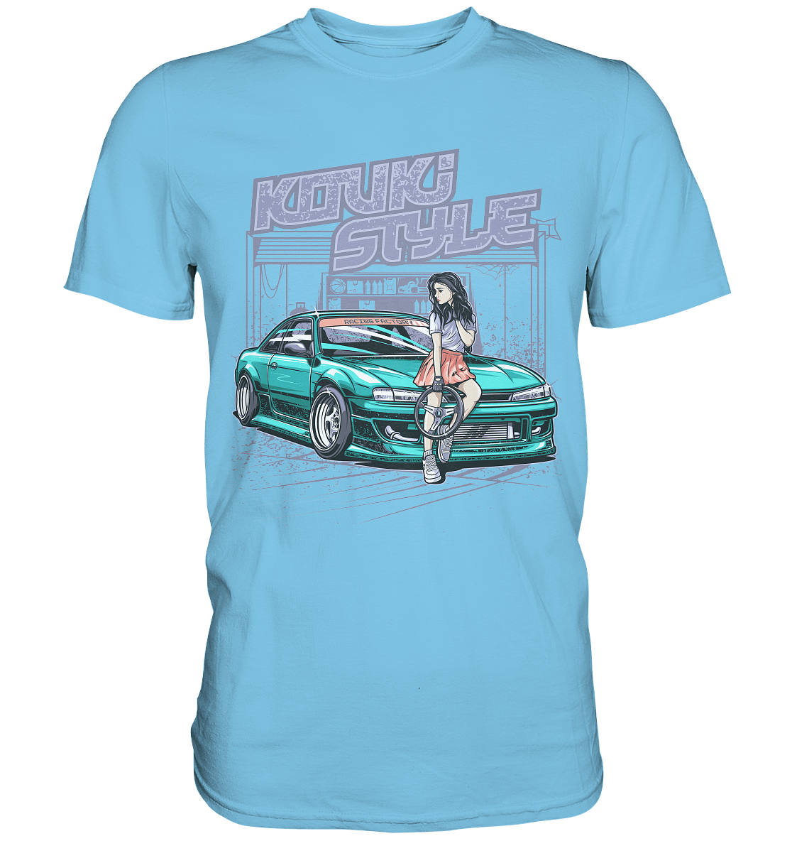 Kouki Style Silvia S14 - Premium Shirt - MotoMerch.de