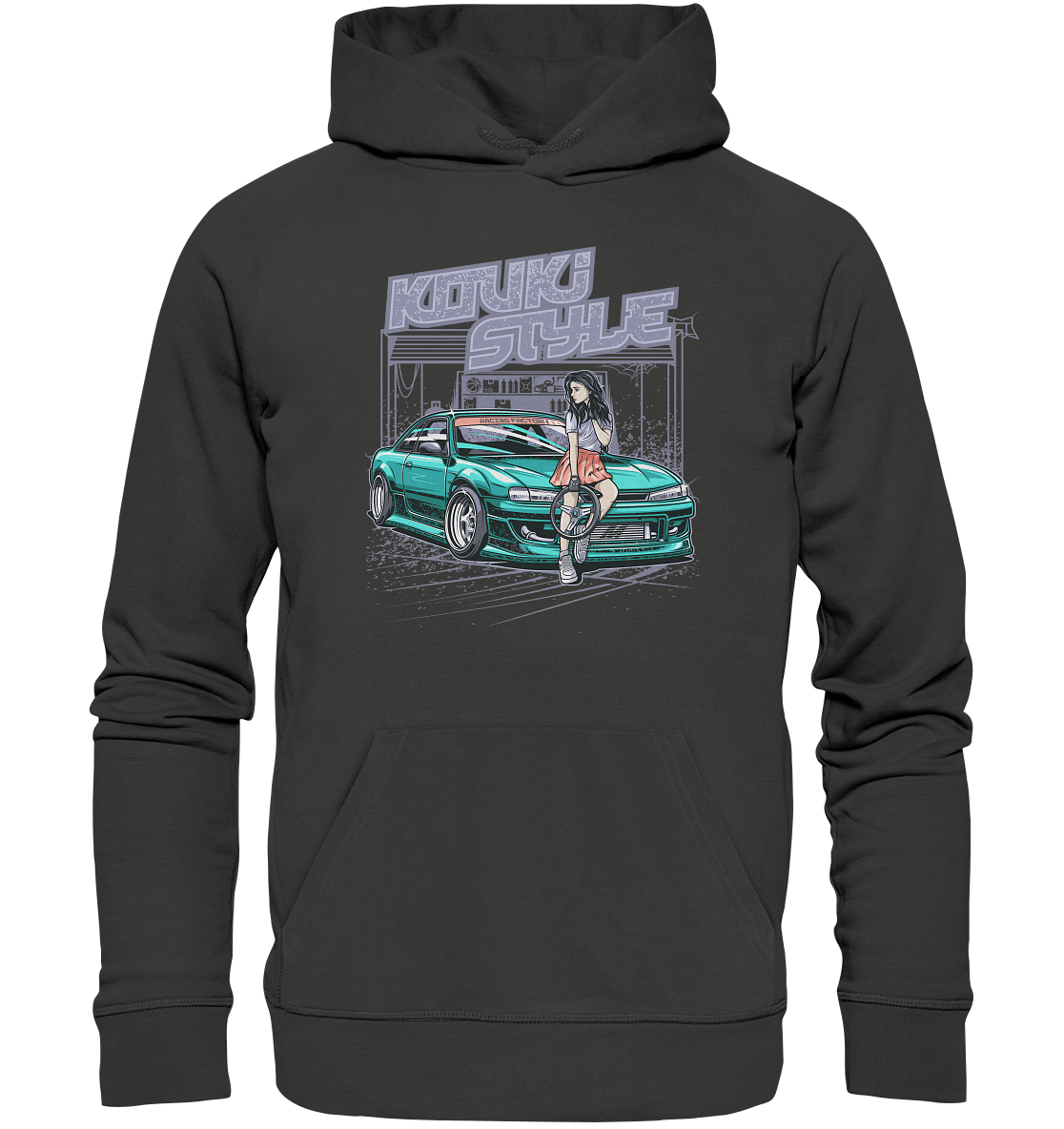 Kouki Style Silvia S14 - Premium Unisex Hoodie - MotoMerch.de