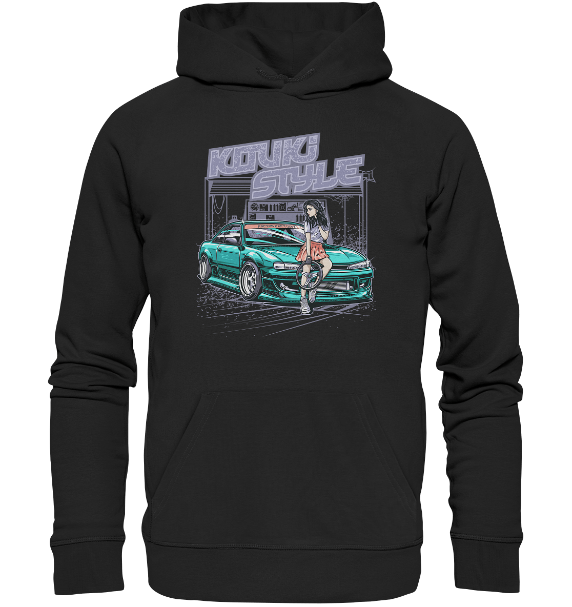 Kouki Style Silvia S14 - Premium Unisex Hoodie - MotoMerch.de
