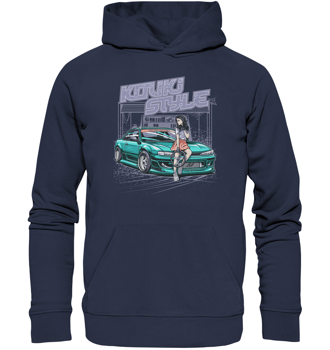 Kouki Style Silvia S14 - Premium Unisex Hoodie - MotoMerch.de