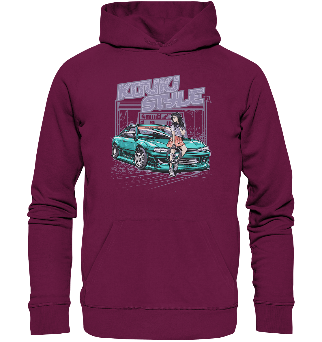 Kouki Style Silvia S14 - Premium Unisex Hoodie - MotoMerch.de