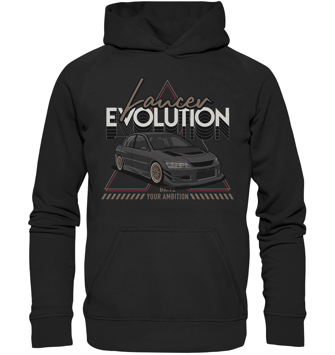 Lancer Evo 8 - Basic Unisex Hoodie XL - MotoMerch.de