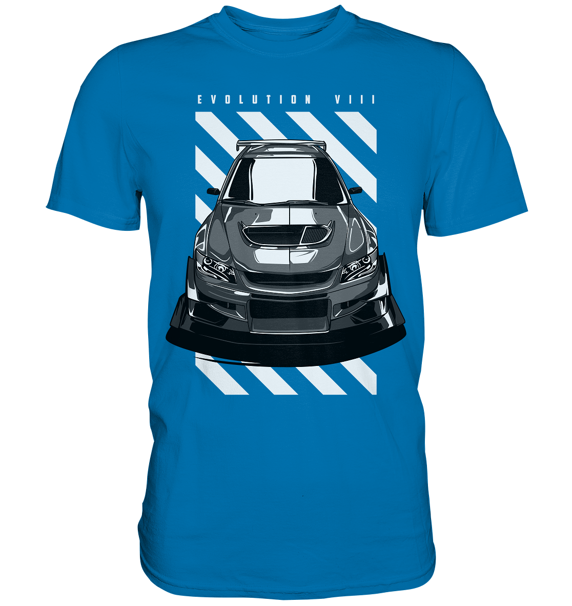 Lancer Evo 8 Front - Premium Shirt - MotoMerch.de