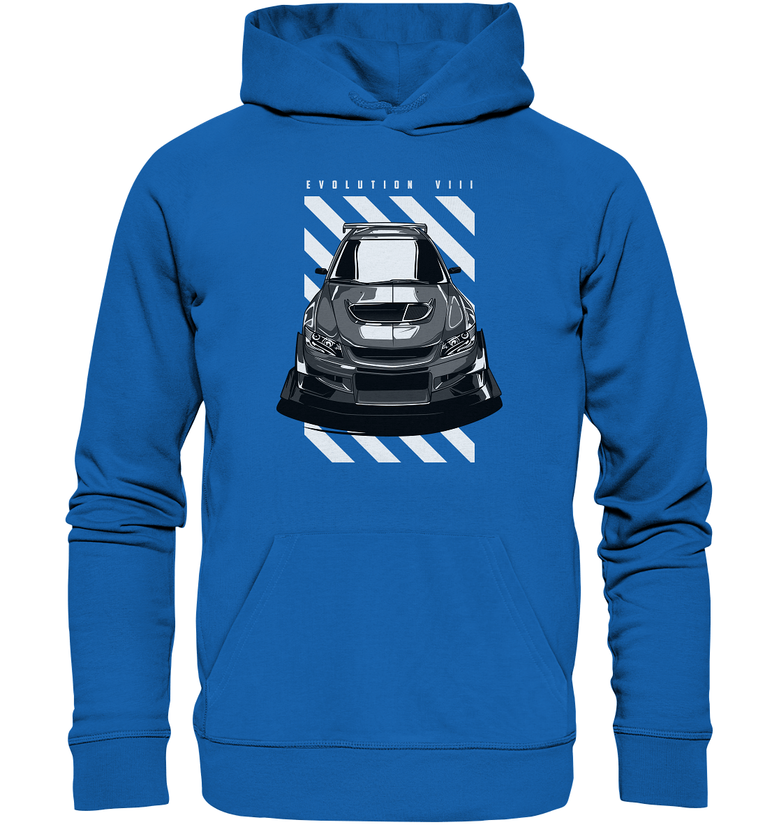 Lancer Evo 8 Front - Premium Unisex Hoodie - MotoMerch.de