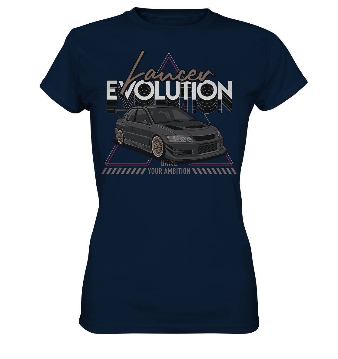 Lancer Evo 8 - Ladies Premium Shirt - MotoMerch.de