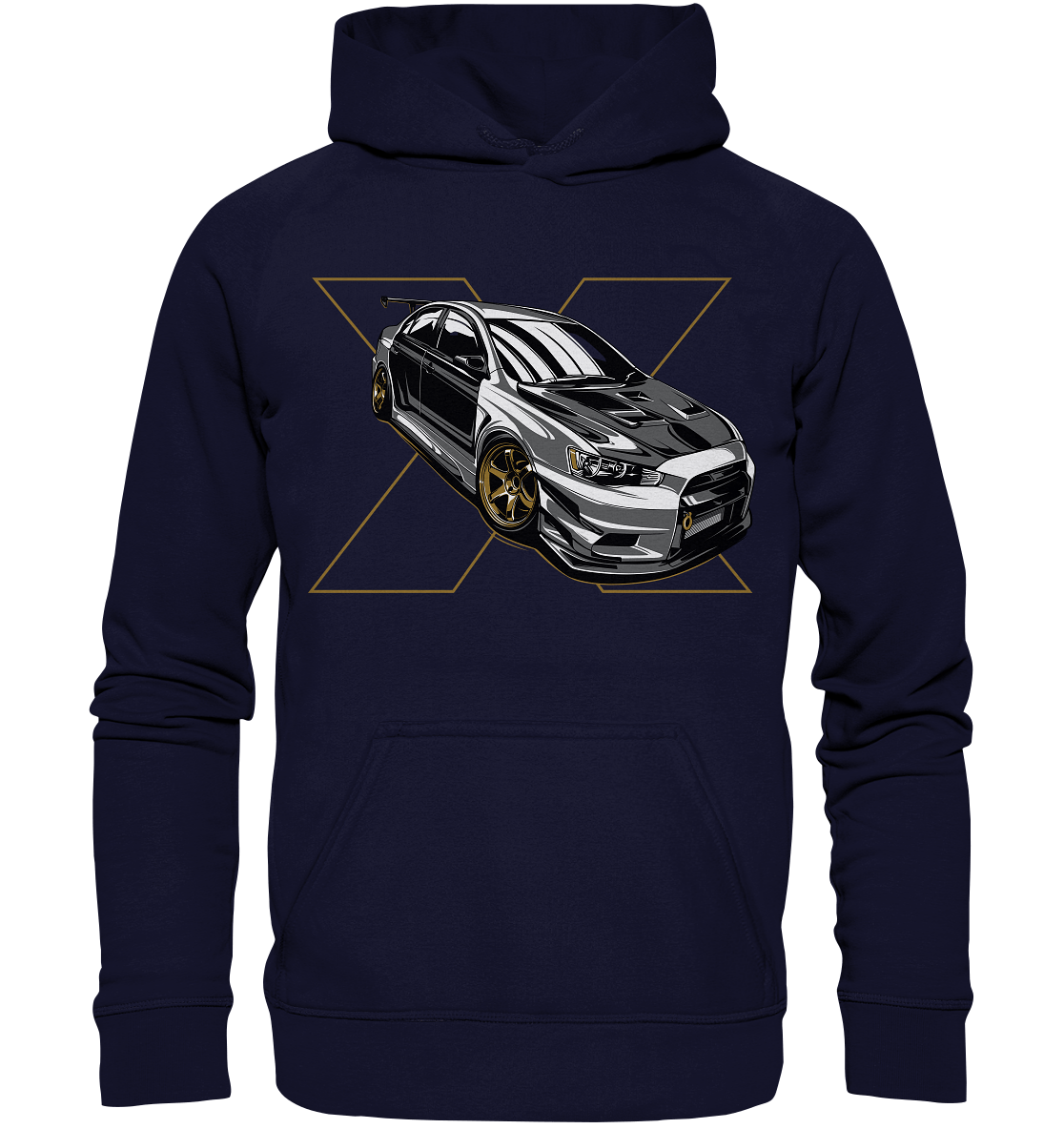 Lancer Evo X - Basic Unisex Hoodie - MotoMerch.de