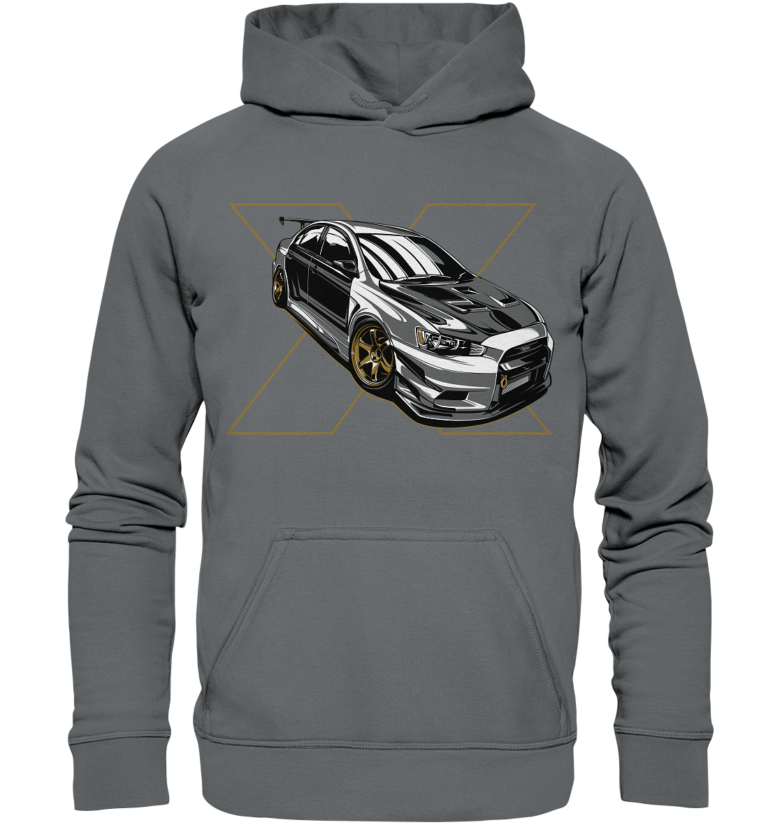 Lancer Evo X - Basic Unisex Hoodie - MotoMerch.de