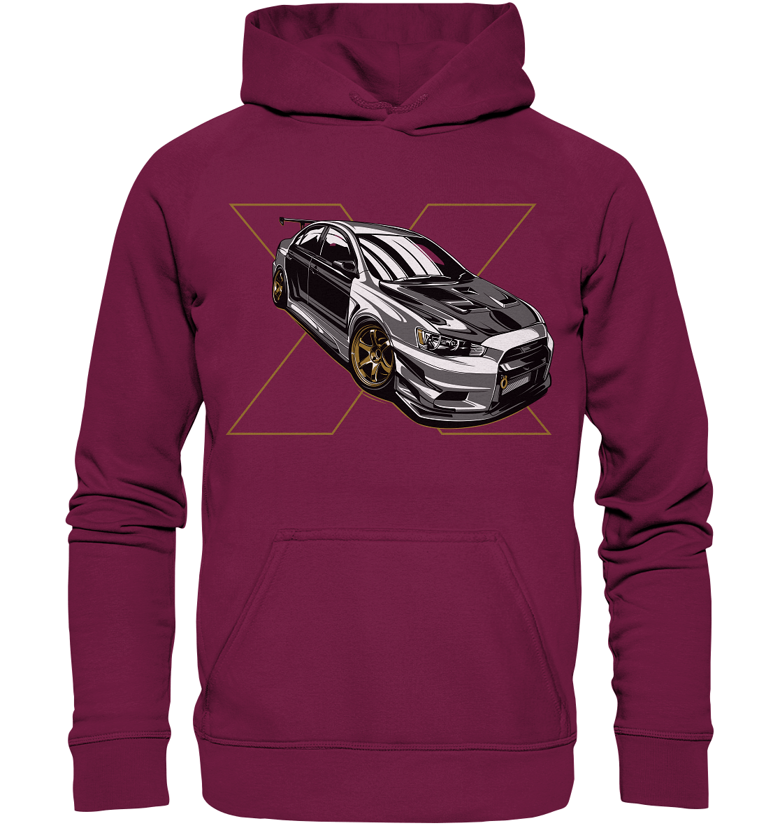 Lancer Evo X - Basic Unisex Hoodie - MotoMerch.de