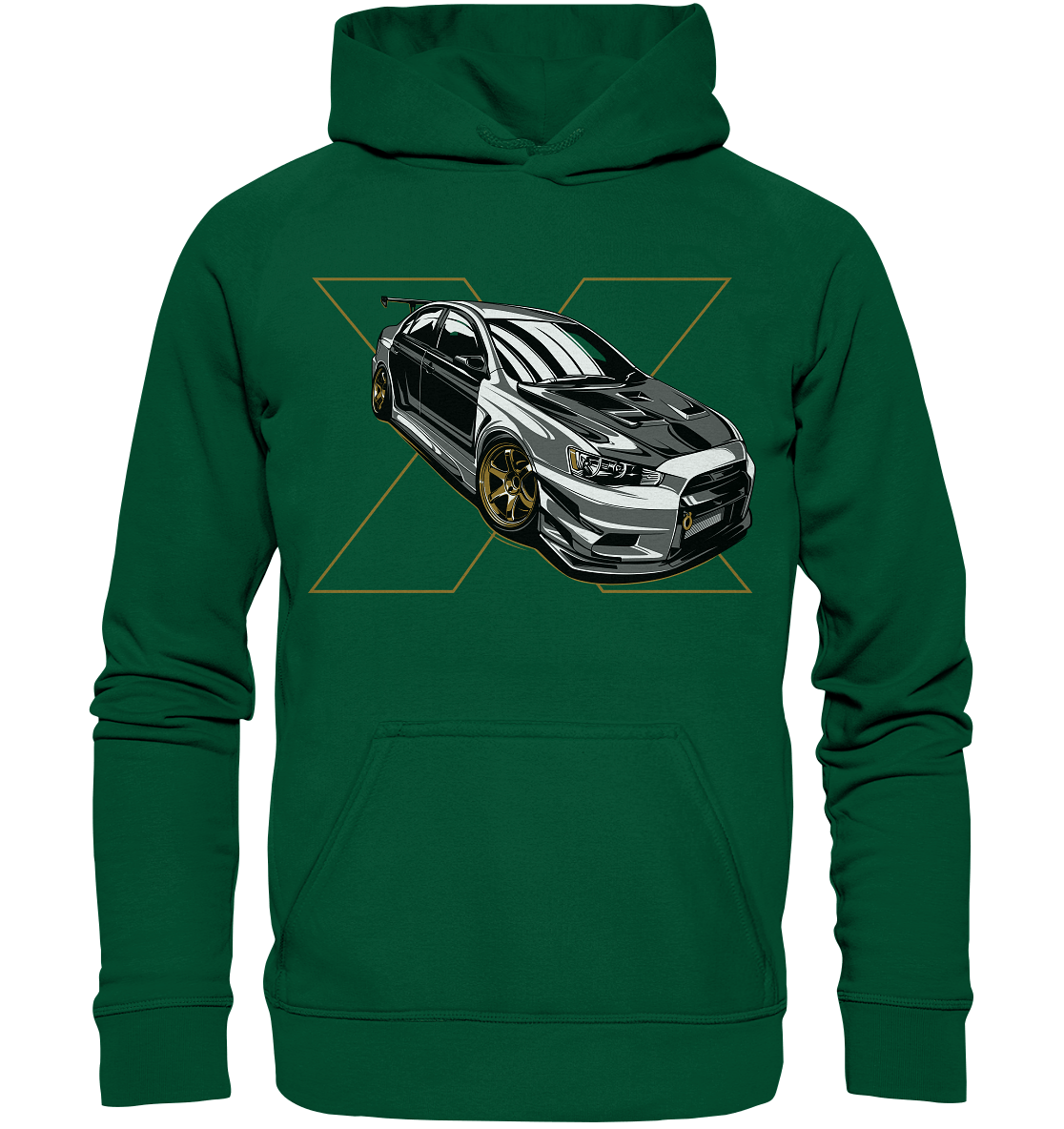 Lancer Evo X - Basic Unisex Hoodie - MotoMerch.de