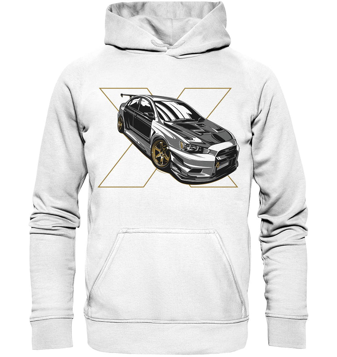 Lancer Evo X - Basic Unisex Hoodie - MotoMerch.de