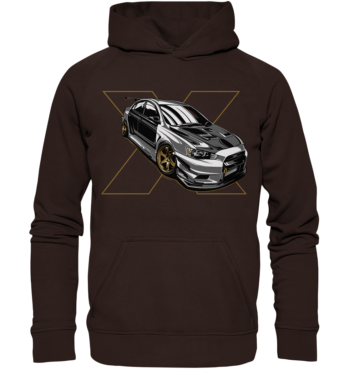 Lancer Evo X - Basic Unisex Hoodie - MotoMerch.de