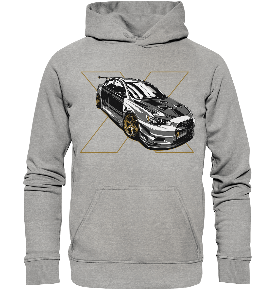 Lancer Evo X - Basic Unisex Hoodie - MotoMerch.de