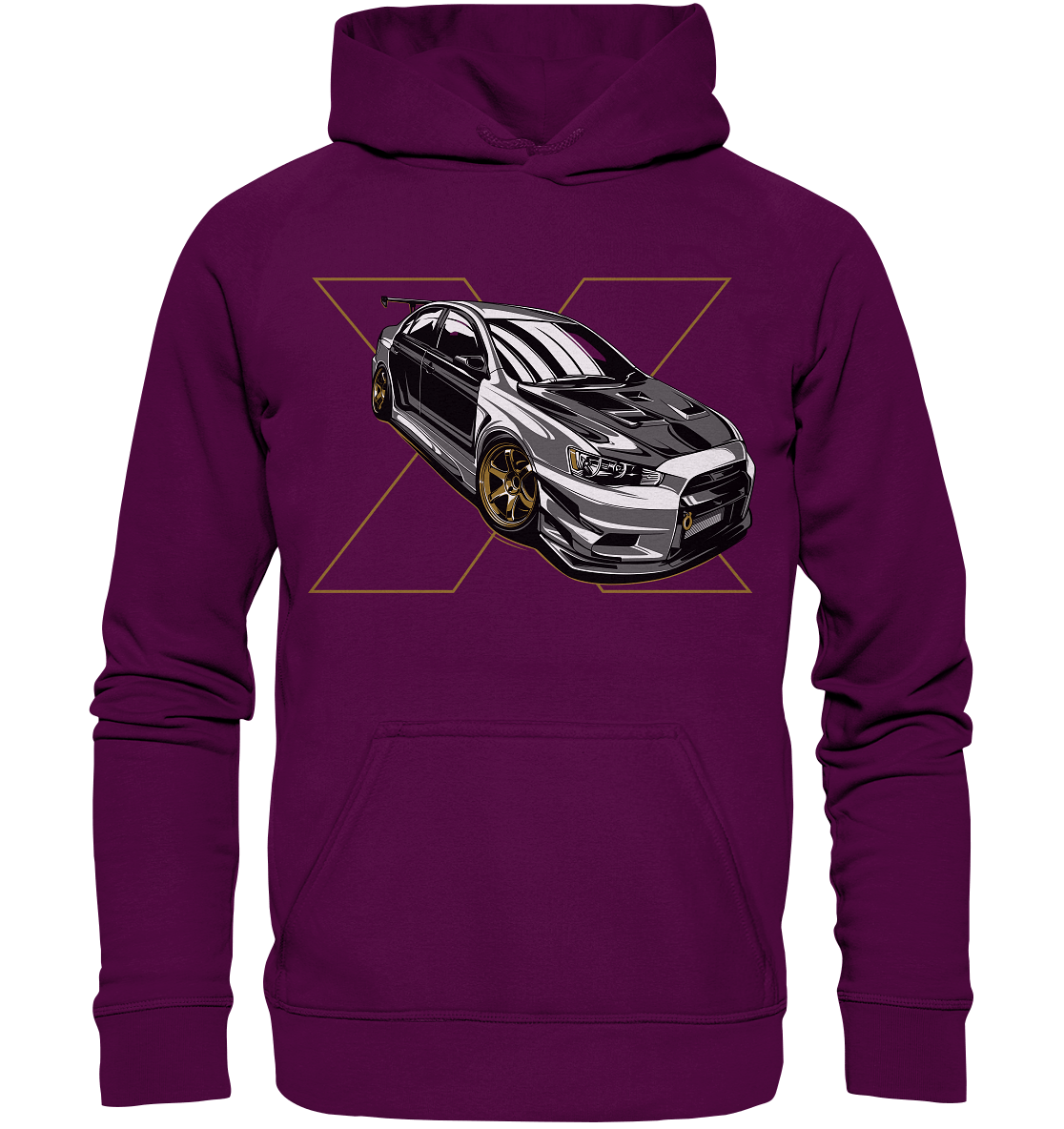 Lancer Evo X - Basic Unisex Hoodie - MotoMerch.de
