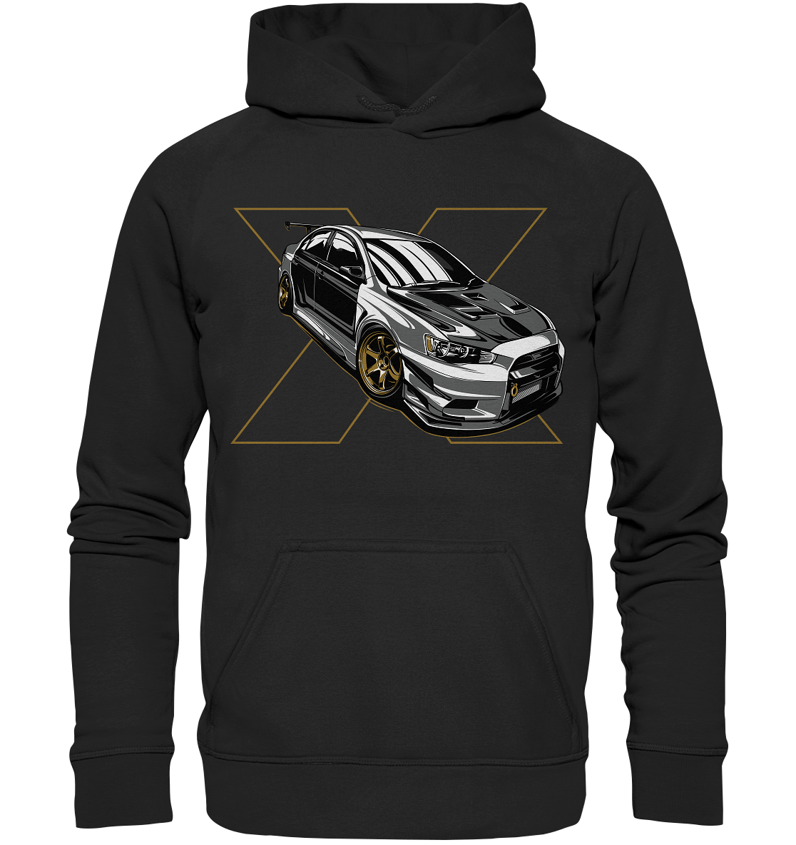 Lancer Evo X - Basic Unisex Hoodie - MotoMerch.de