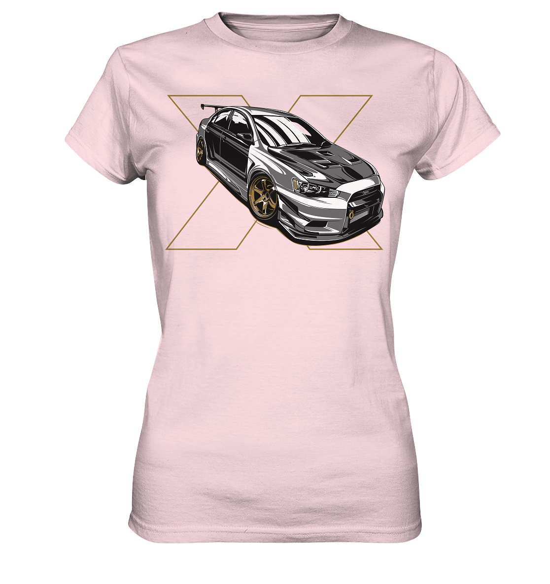 Lancer Evo X - Ladies Premium Shirt - MotoMerch.de