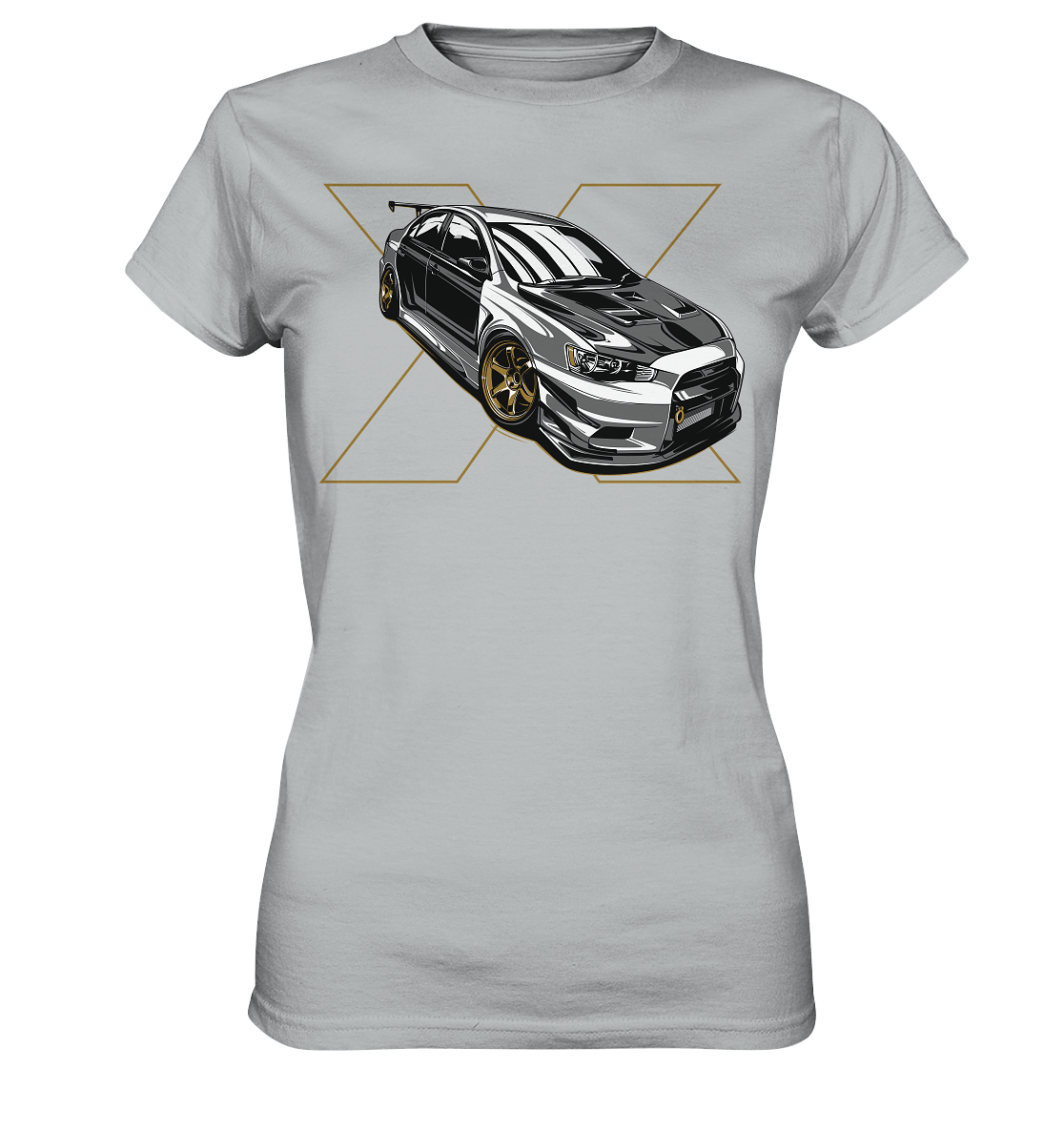 Lancer Evo X - Ladies Premium Shirt - MotoMerch.de