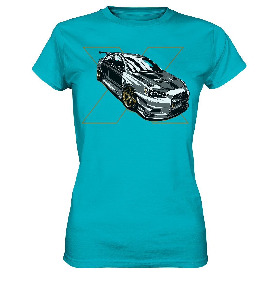 Lancer Evo X - Ladies Premium Shirt - MotoMerch.de