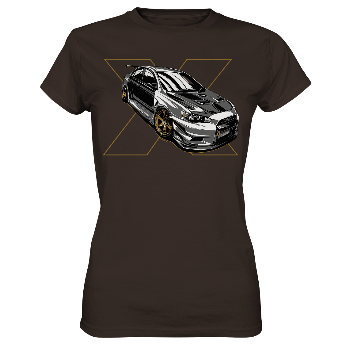 Lancer Evo X - Ladies Premium Shirt - MotoMerch.de