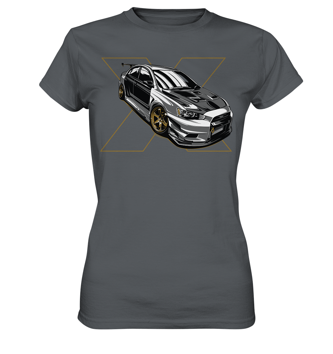 Lancer Evo X - Ladies Premium Shirt - MotoMerch.de