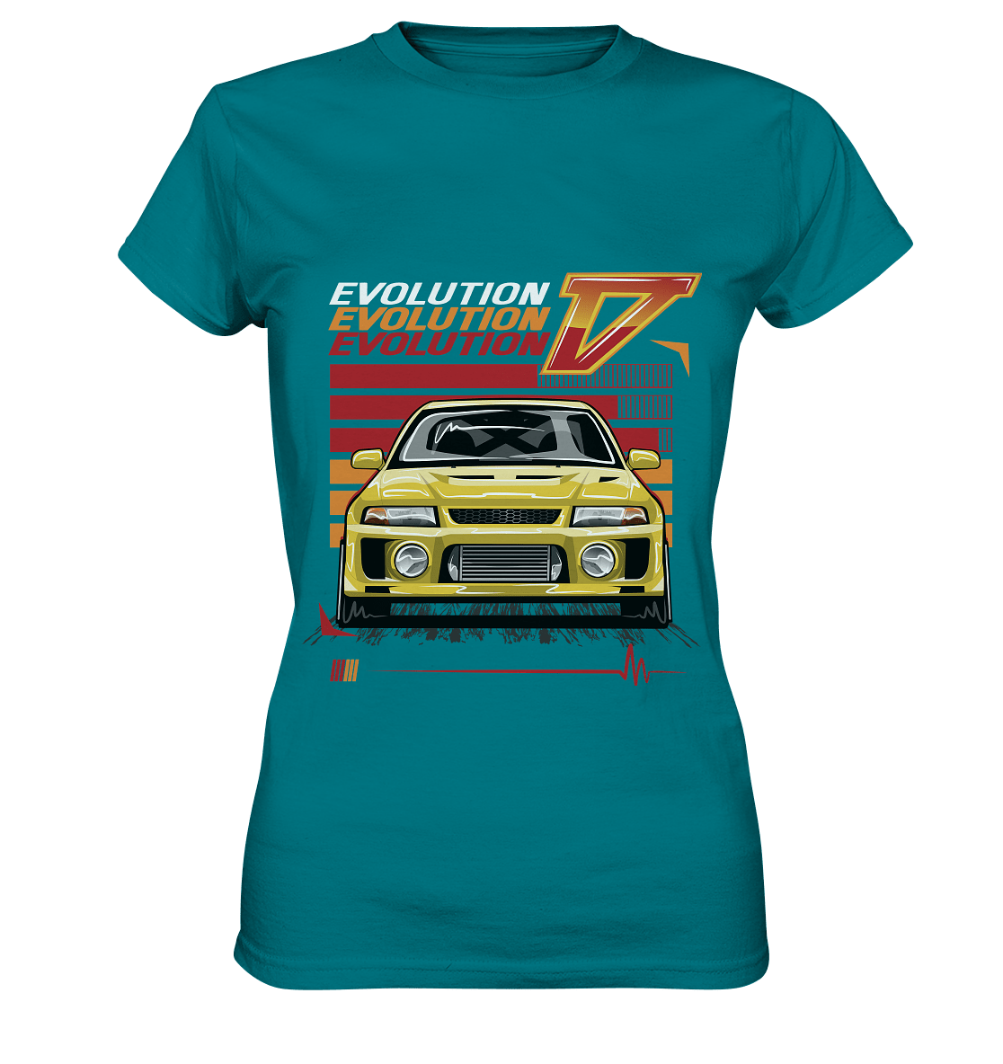 Lancer Evolution V - Ladies Premium Shirt - MotoMerch.de