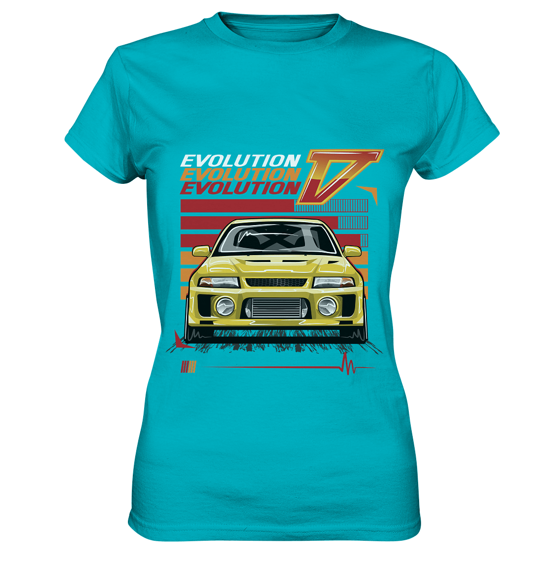 Lancer Evolution V - Ladies Premium Shirt - MotoMerch.de