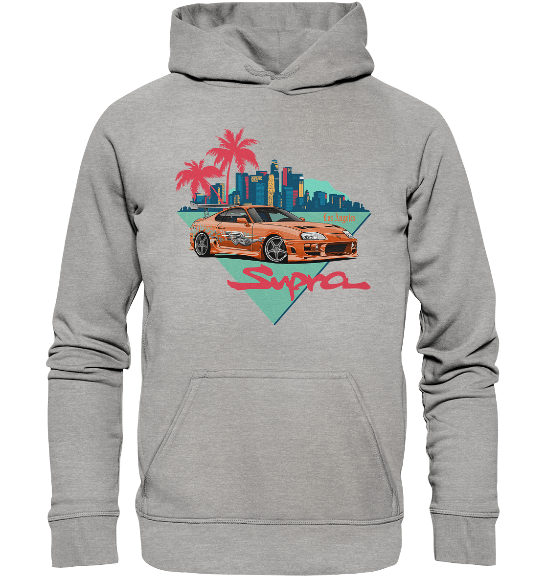 Los Angeles Supra MKIV - Basic Unisex Hoodie - MotoMerch.de