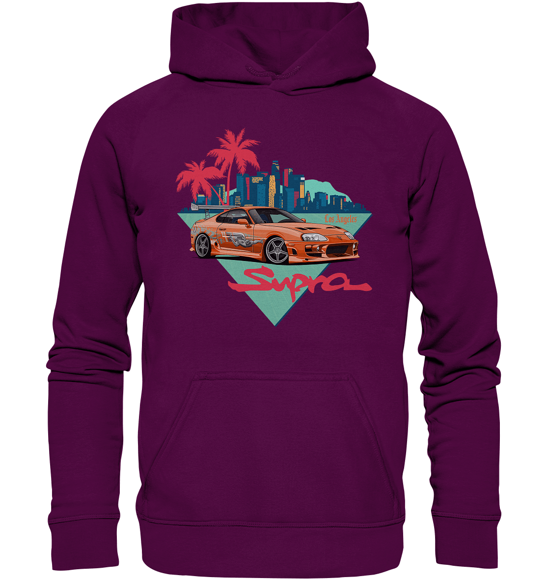 Los Angeles Supra MKIV - Basic Unisex Hoodie - MotoMerch.de