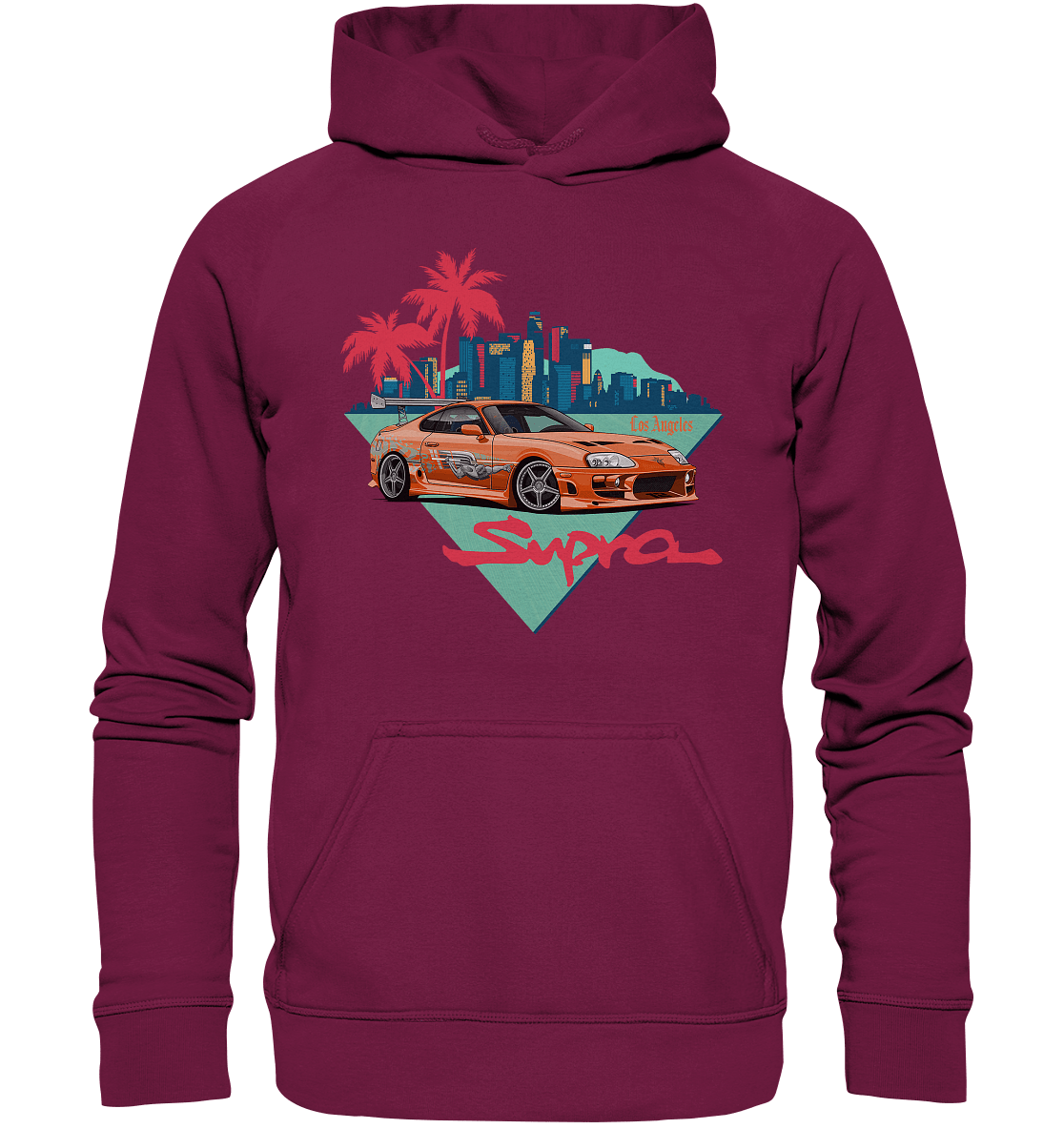 Los Angeles Supra MKIV - Basic Unisex Hoodie - MotoMerch.de