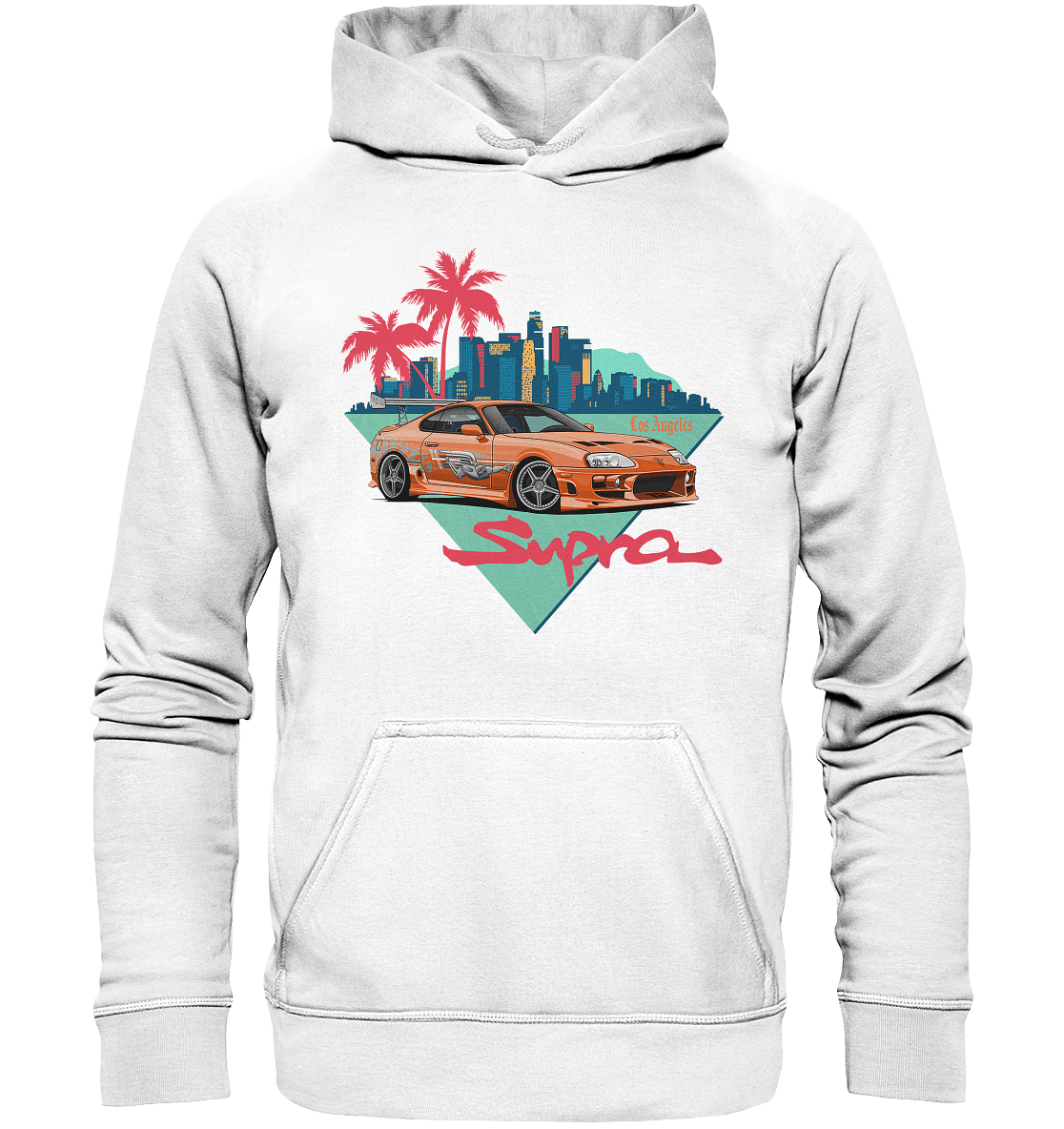 Los Angeles Supra MKIV - Basic Unisex Hoodie - MotoMerch.de