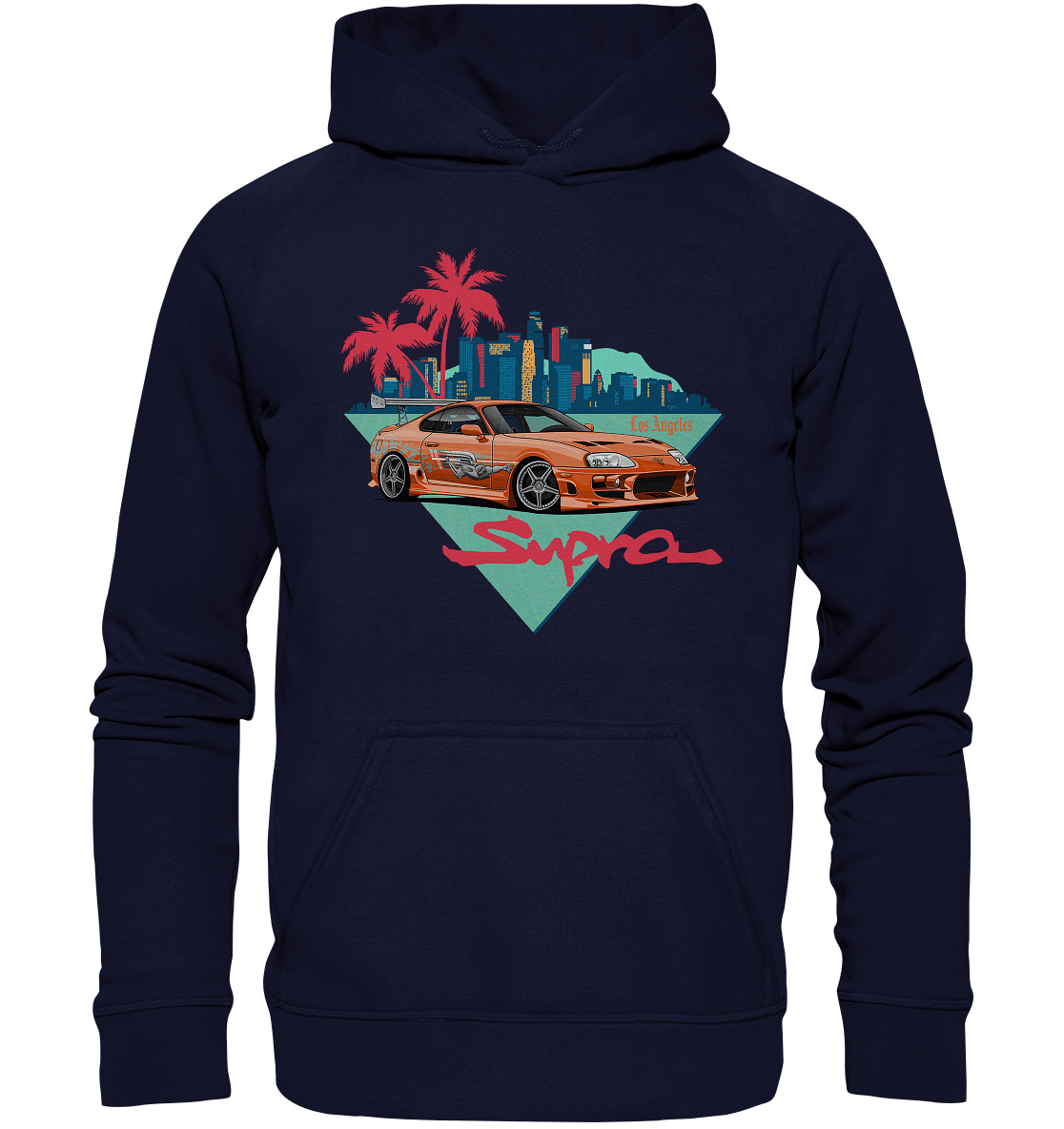 Los Angeles Supra MKIV - Basic Unisex Hoodie - MotoMerch.de