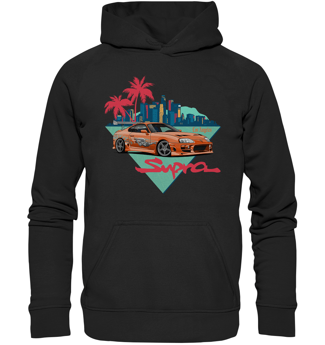 Los Angeles Supra MKIV - Basic Unisex Hoodie - MotoMerch.de