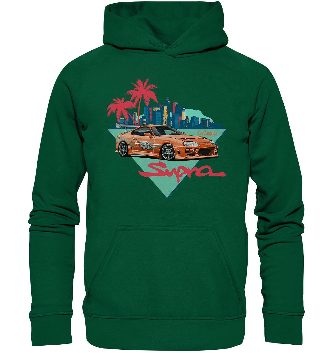 Los Angeles Supra MKIV - Basic Unisex Hoodie - MotoMerch.de