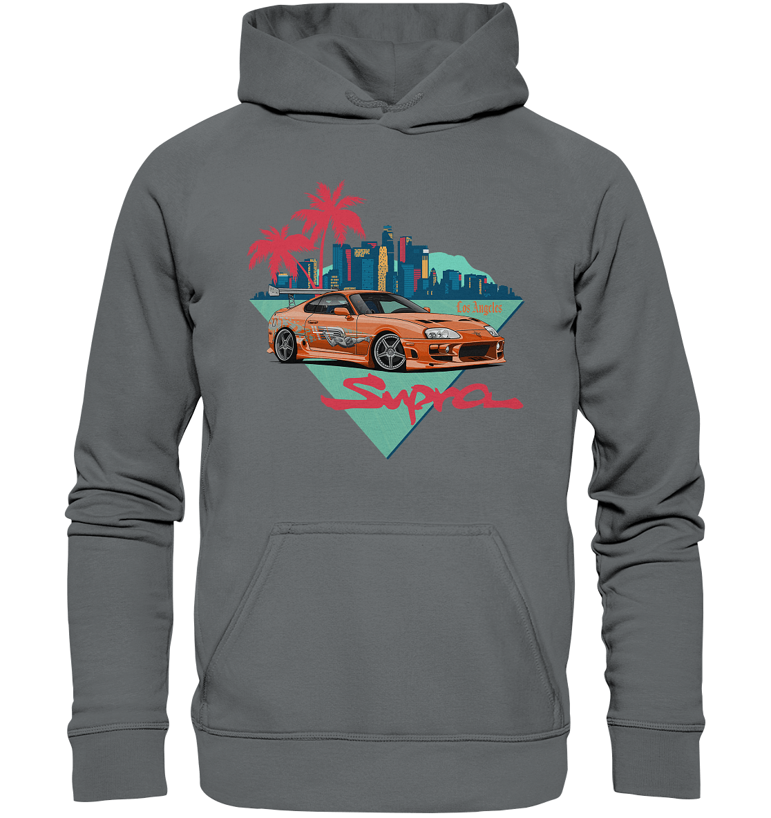 Los Angeles Supra MKIV - Basic Unisex Hoodie - MotoMerch.de