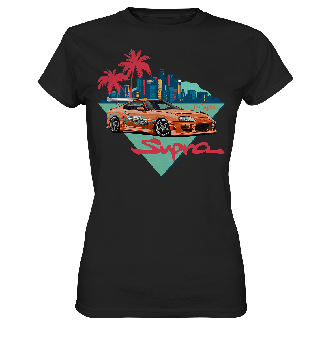 Los Angeles Supra MKIV - Ladies Premium Shirt - MotoMerch.de