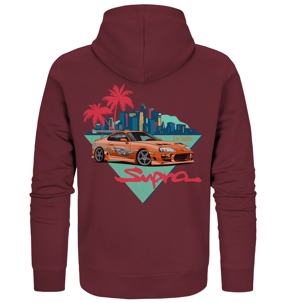 Los Angeles Supra MKIV - Organic Zipper - MotoMerch.de