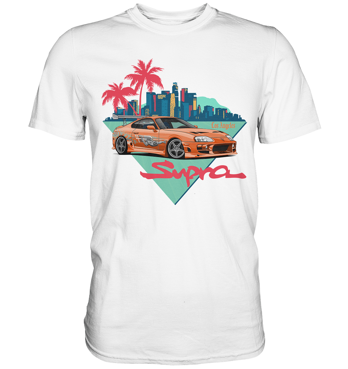 Los Angeles Supra MKIV - Premium Shirt - MotoMerch.de