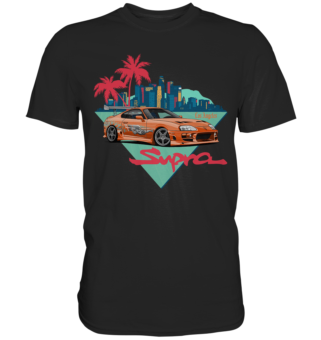 Los Angeles Supra MKIV - Premium Shirt - MotoMerch.de