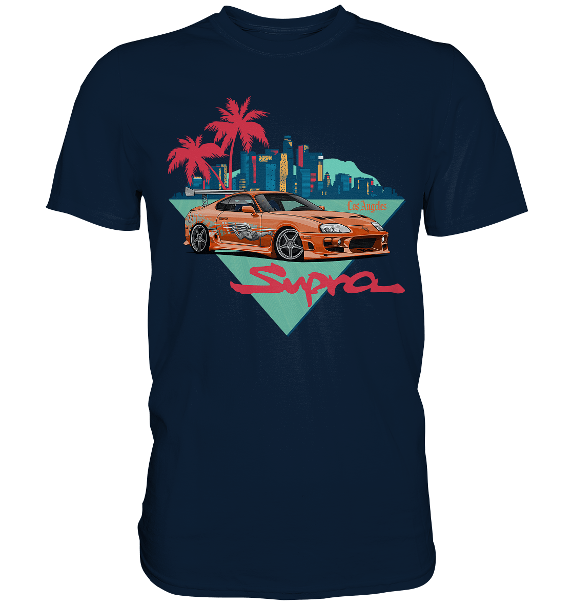 Los Angeles Supra MKIV - Premium Shirt - MotoMerch.de