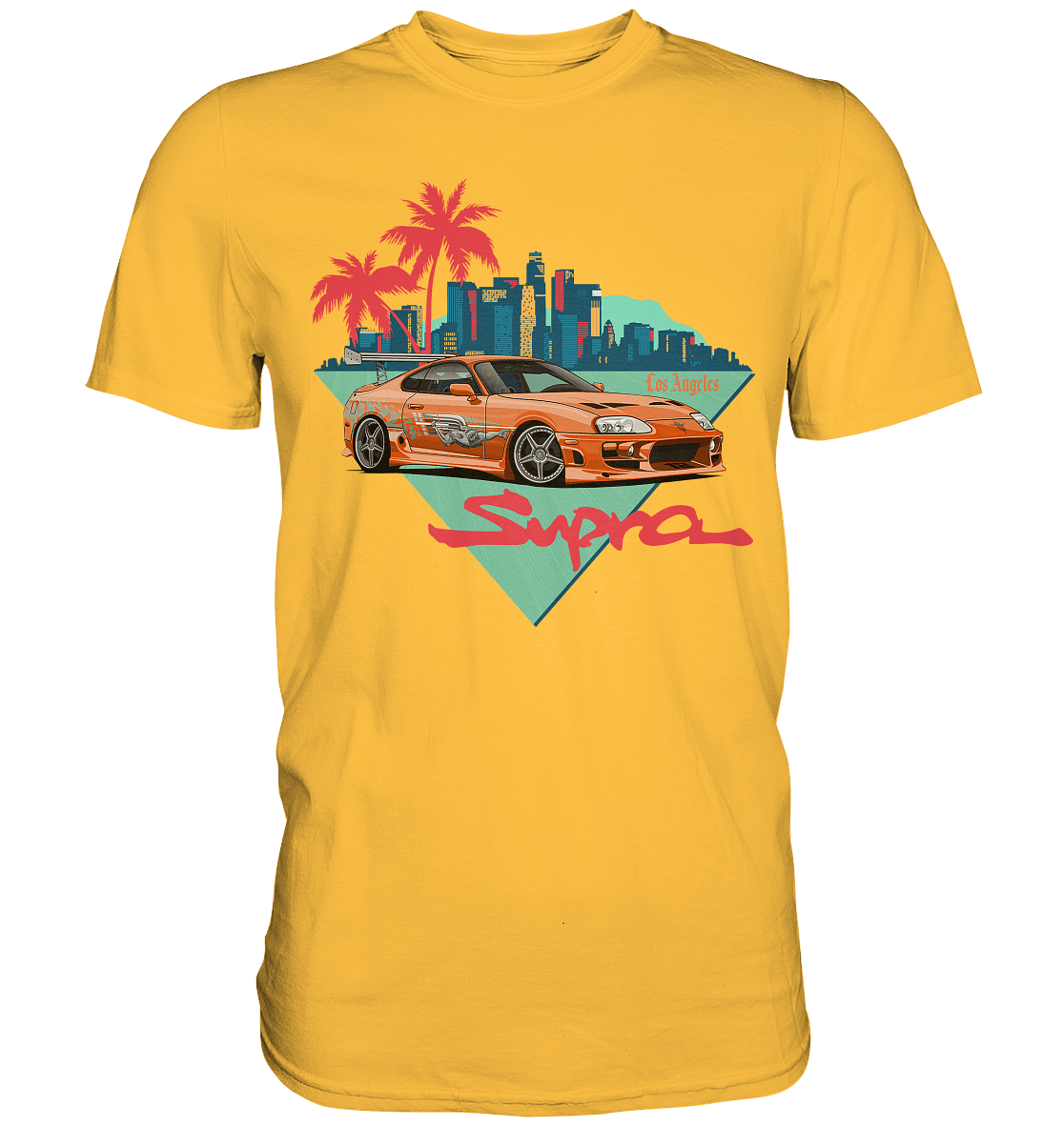 Los Angeles Supra MKIV - Premium Shirt - MotoMerch.de