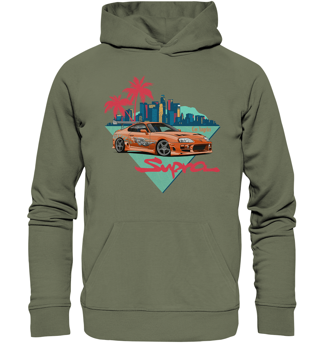 Los Angeles Supra MKIV - Premium Unisex Hoodie - MotoMerch.de
