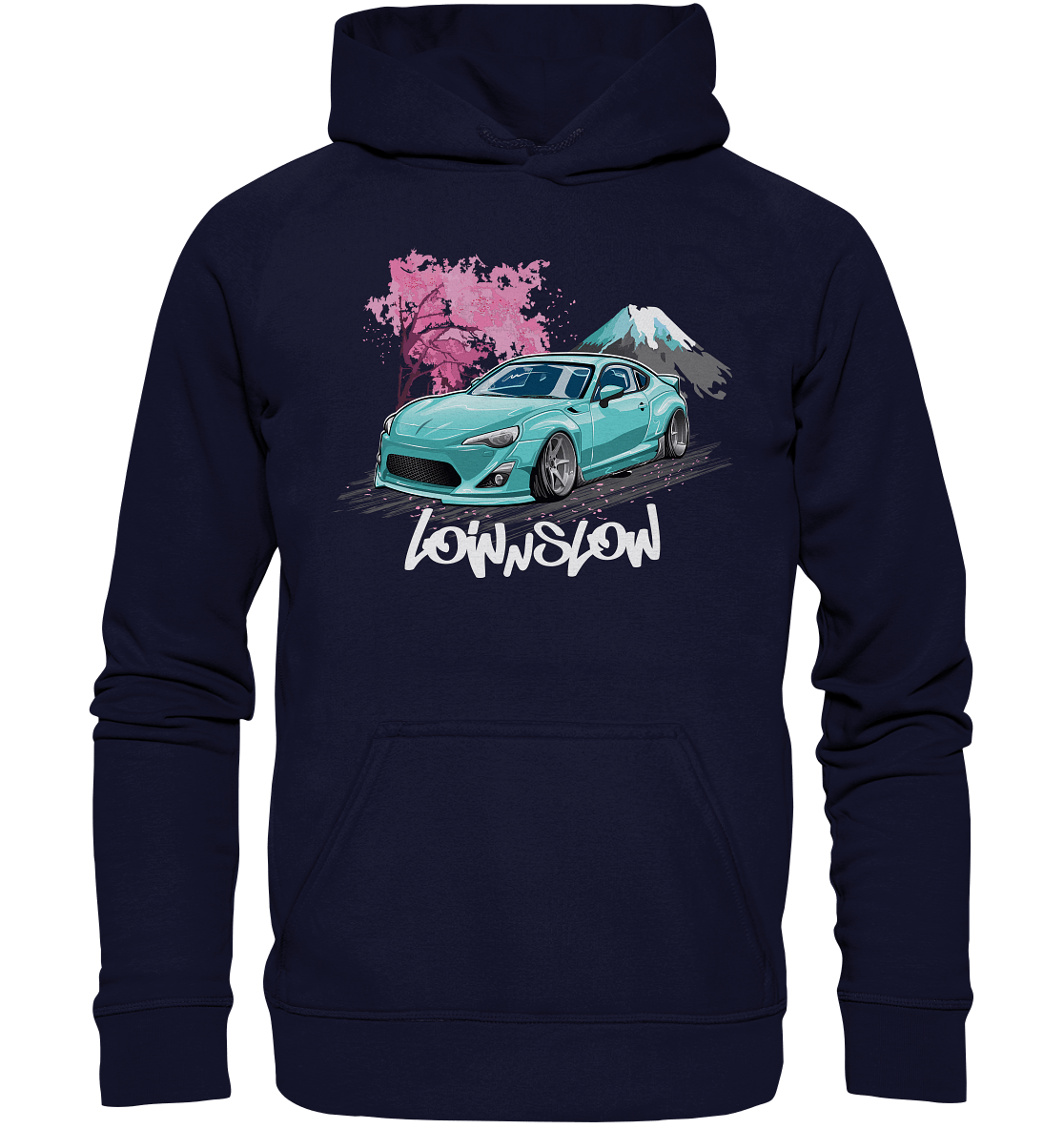 Low & Slow GT86 / BRZ - Basic Unisex Hoodie XL - MotoMerch.de