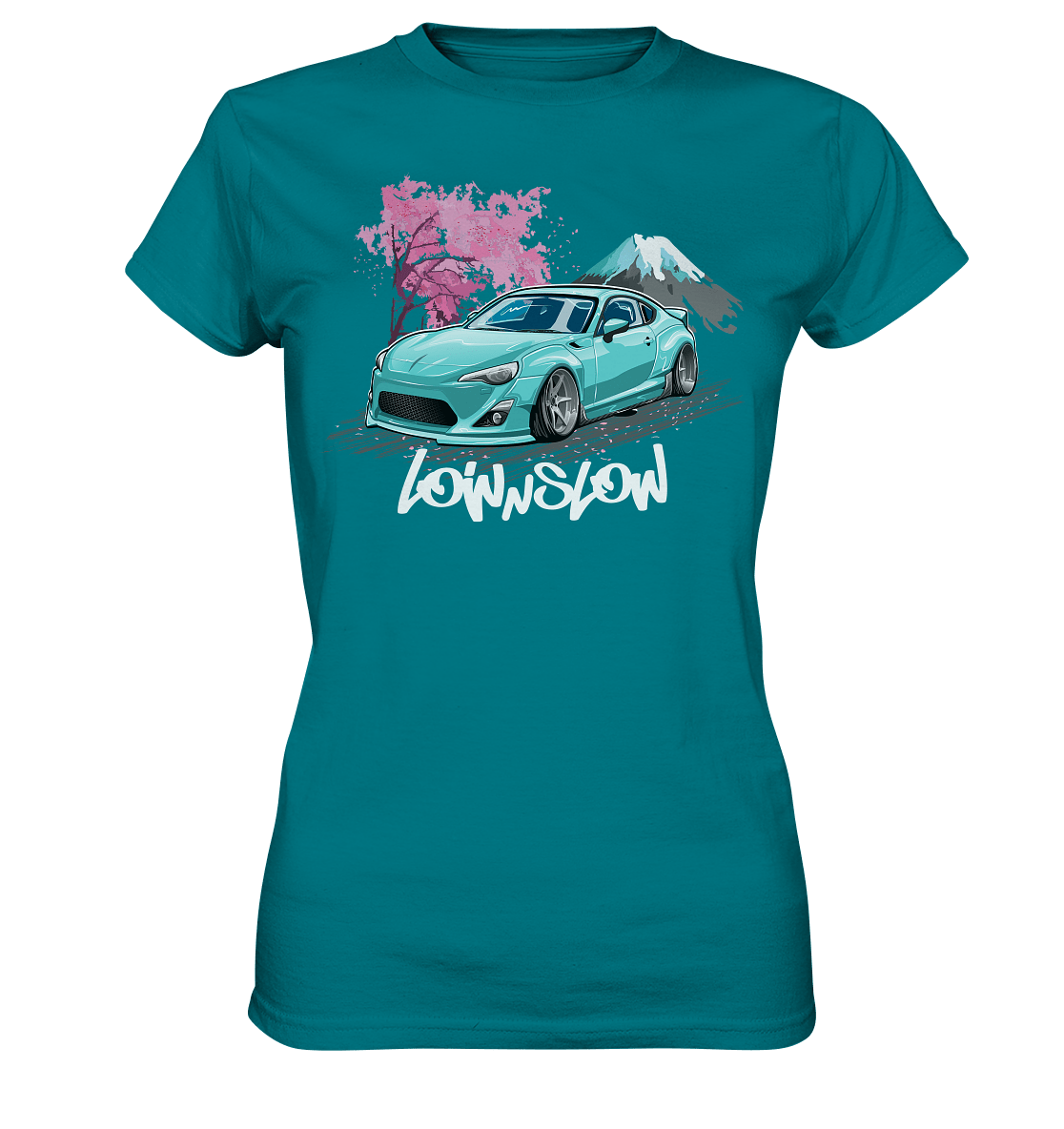 Low & Slow GT86 / BRZ - Ladies Premium Shirt - MotoMerch.de