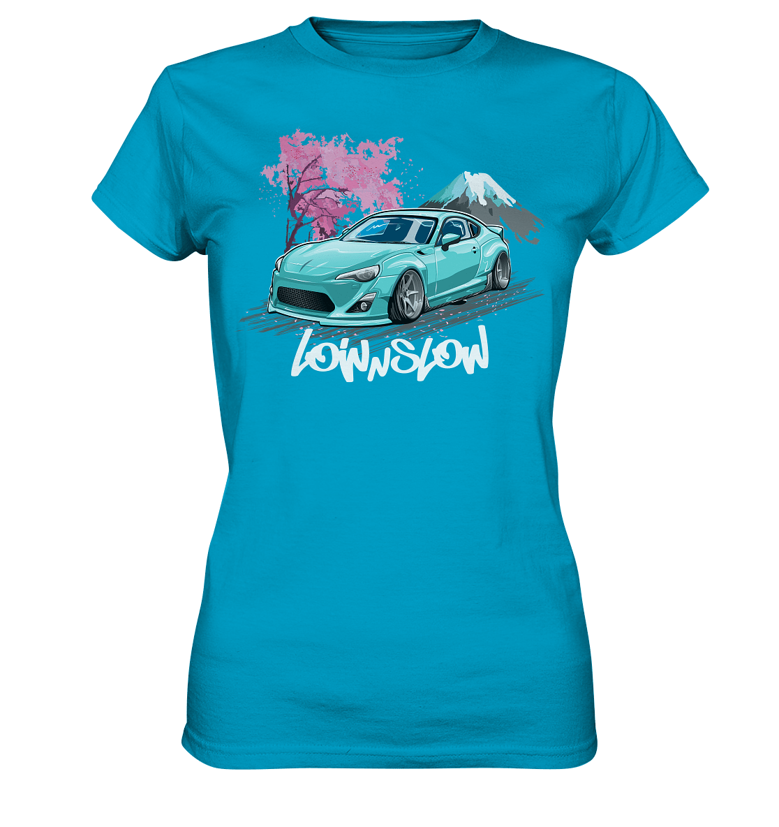 Low & Slow GT86 / BRZ - Ladies Premium Shirt - MotoMerch.de